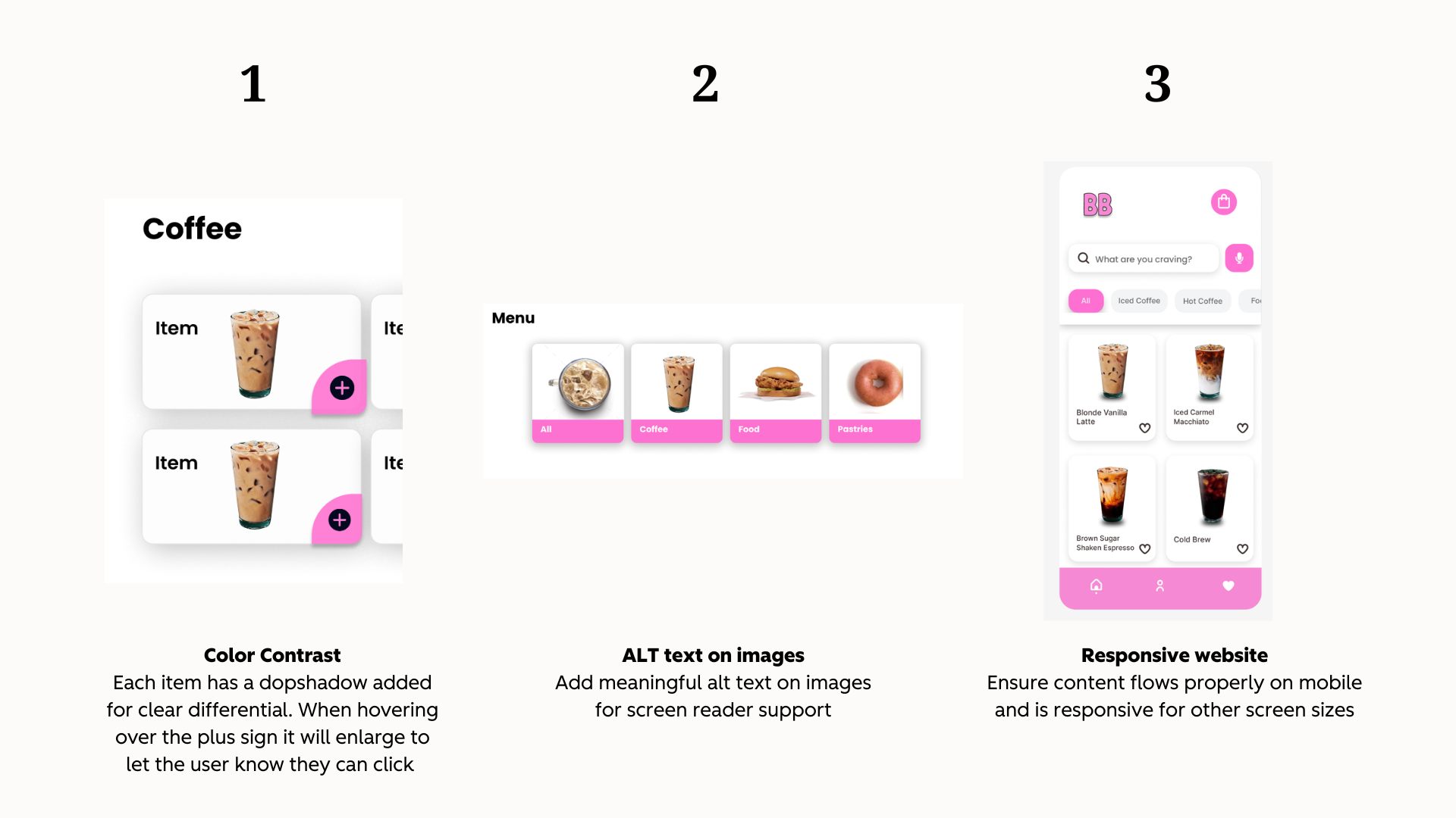 Neutral Orange Simple Modern User Persona Presentation